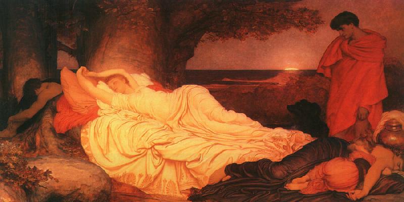 Lord Frederic Leighton Cymon and Iphigenia China oil painting art